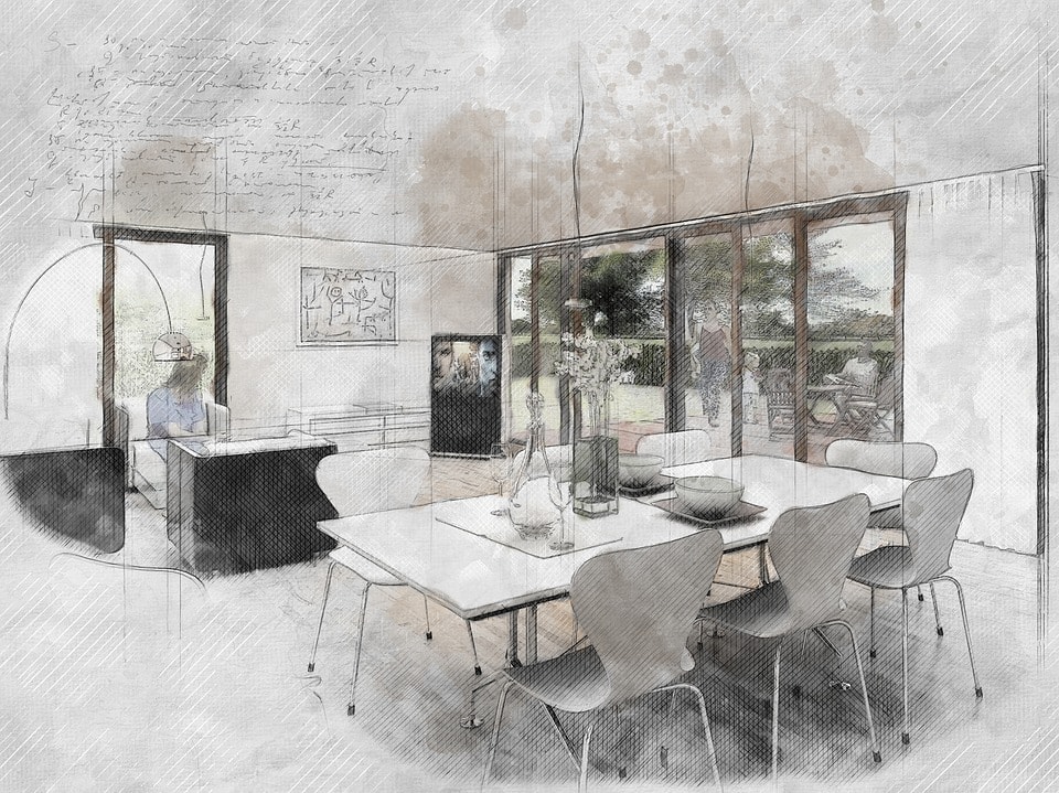 Interior design example